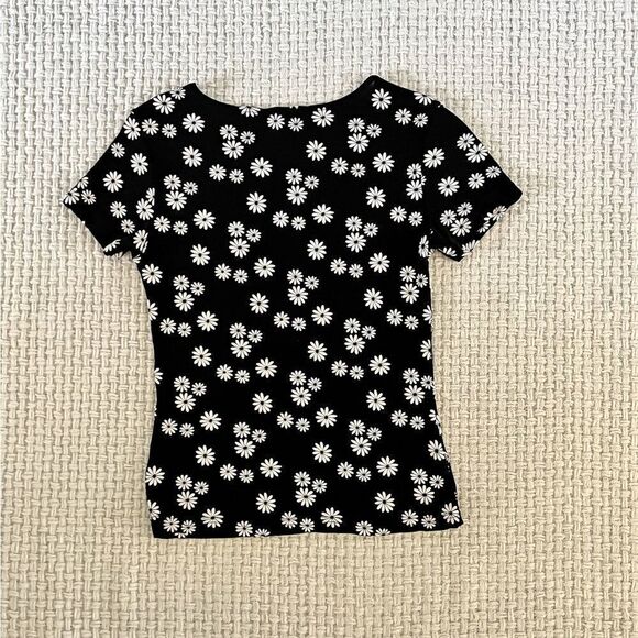 vintage Floral Shrunken Tee - Picture 5 of 5